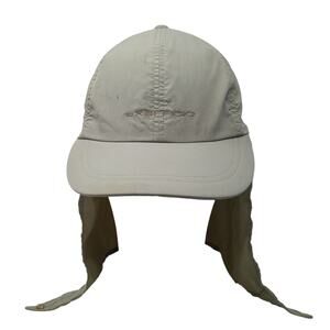 Ex Officio Trapper Hat Green Medium Ear Flap Insect Shield Buzz Off Nylon